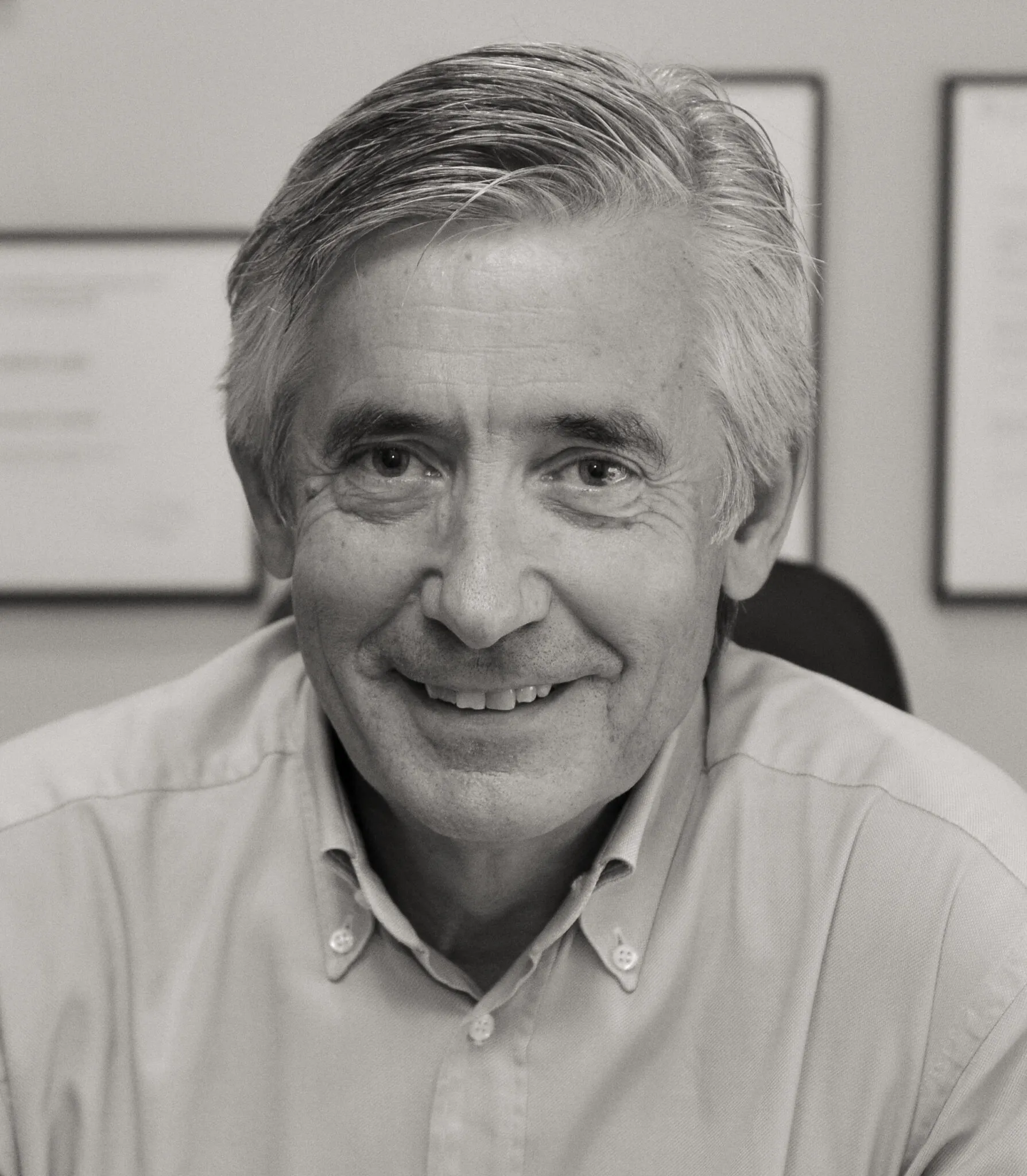 Portrait of Dr Dominique-François Gazielly in his practice
